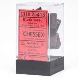 Chessex Set de 7 dés Opaque...