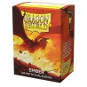 Dragon Shield - 100 protège-cartes standard Dual Mat - Ember