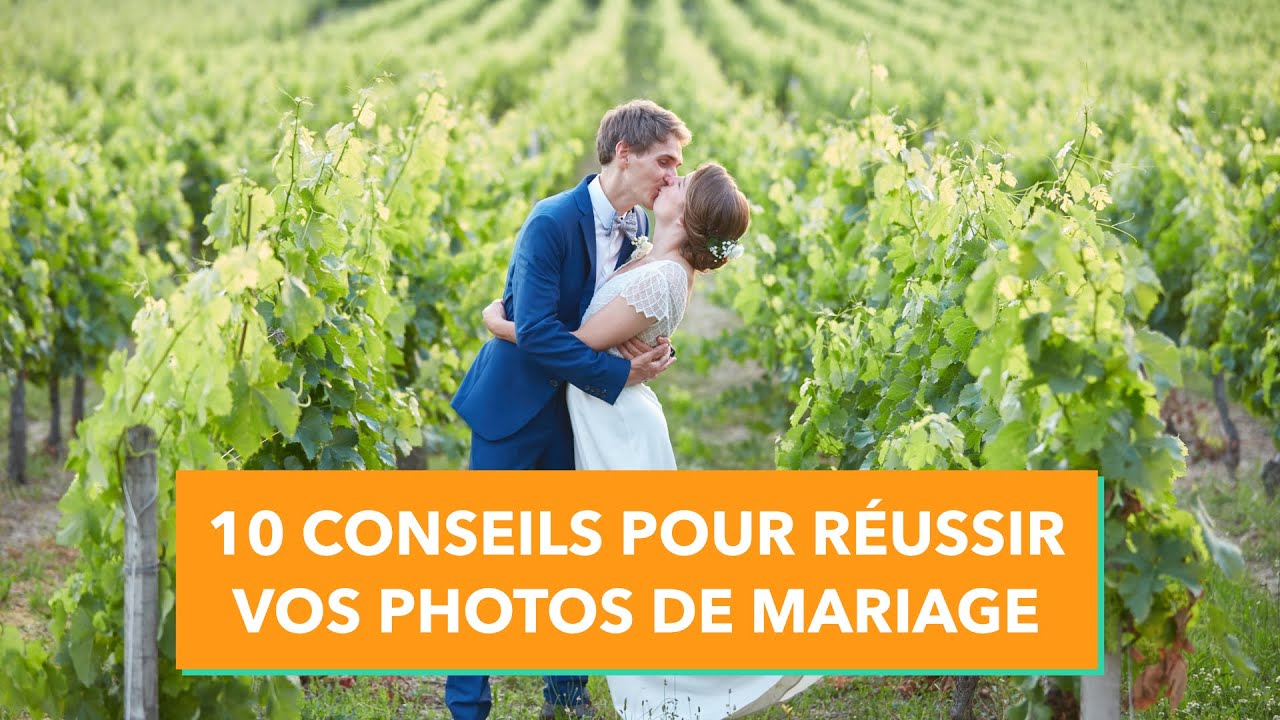 Comment prendre des photos de mariage ?