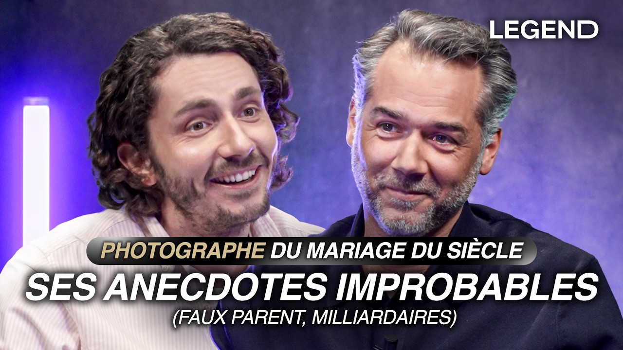 PHOTOGRAPHE DU MARIAGE DU SIÈCLE, SES ANECDOTES IMPROBABLES (FAUX PARENT, MILLIARDAIRES…)