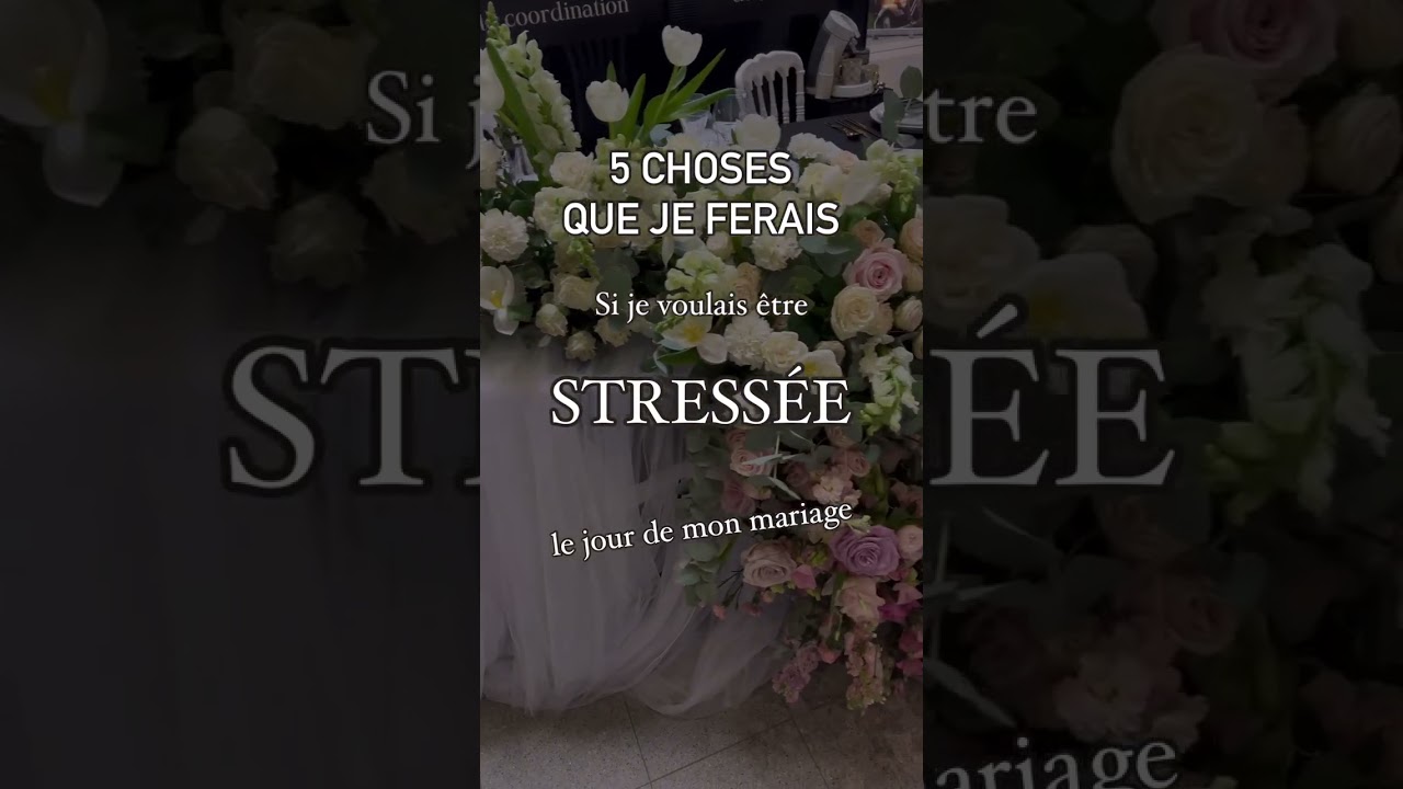 Je te les mets ICI ⬇️ D’expérience je sais que certaines choses sont plus stressantes que d’autres