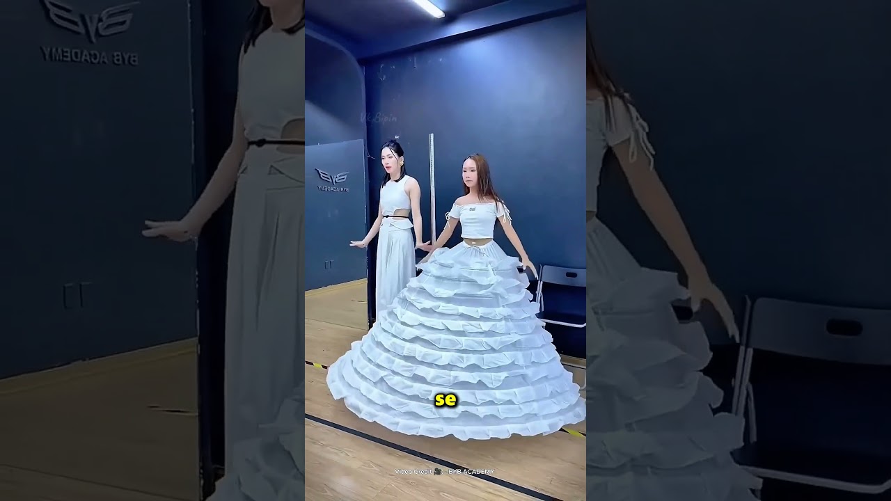 La bonne façon de porter une robe de mariée 😲