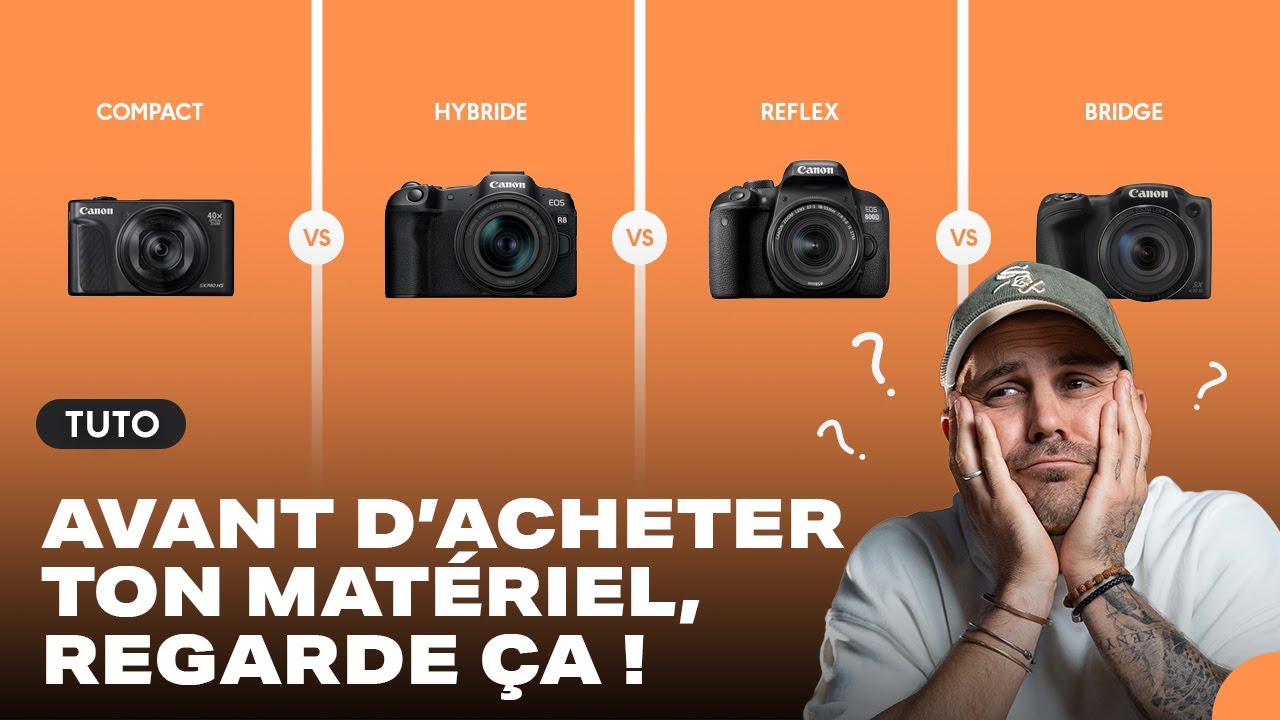 Comment choisir son appareil photo : Le GUIDE COMPLET pour débuter !
