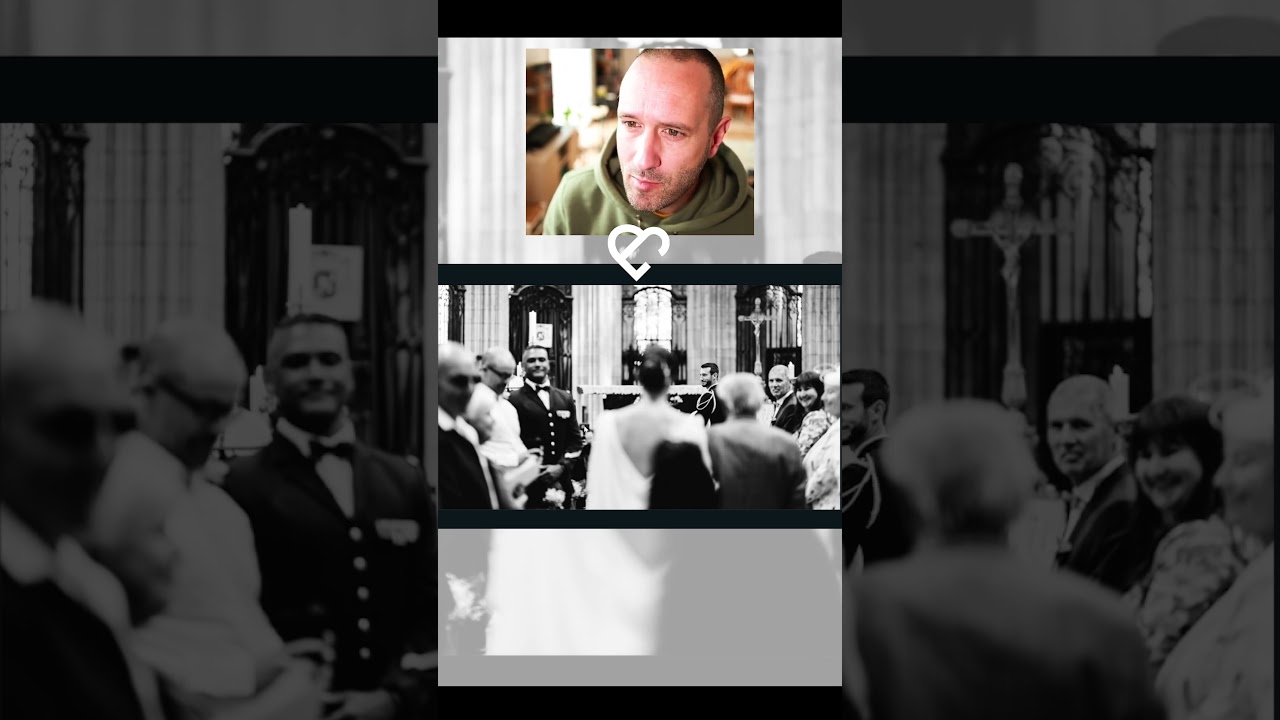 La roulette photo 064 - Entrée de la Mariée dans l'église de Saint-Jean-de-Luz