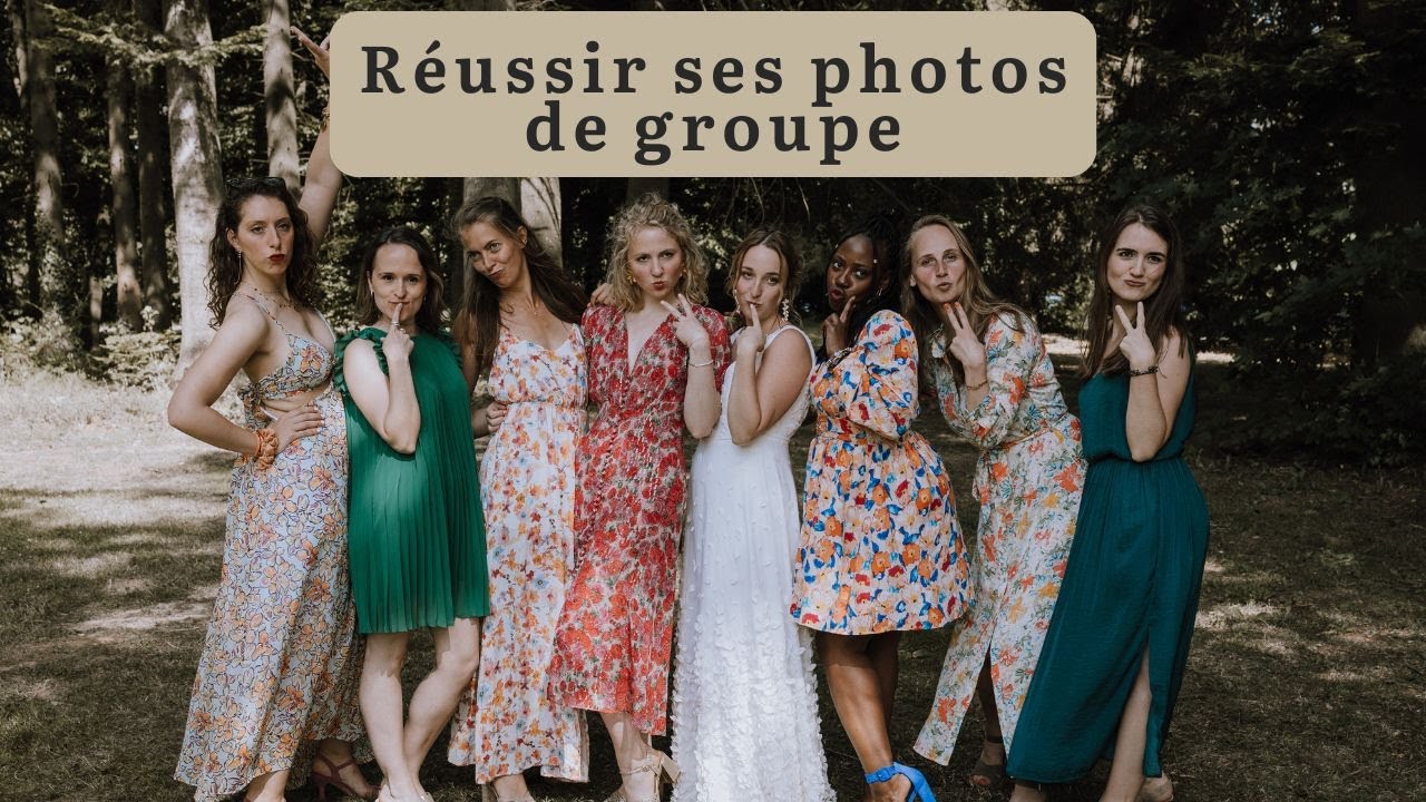 Comment réussir ses photos de groupe quand on est photographe de mariage ?