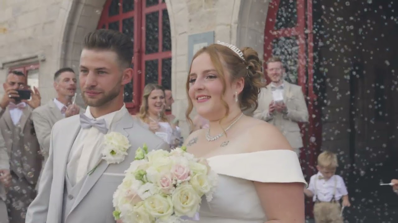 Un mariage à Binche - Cérémonie & Parc | Film cinématique