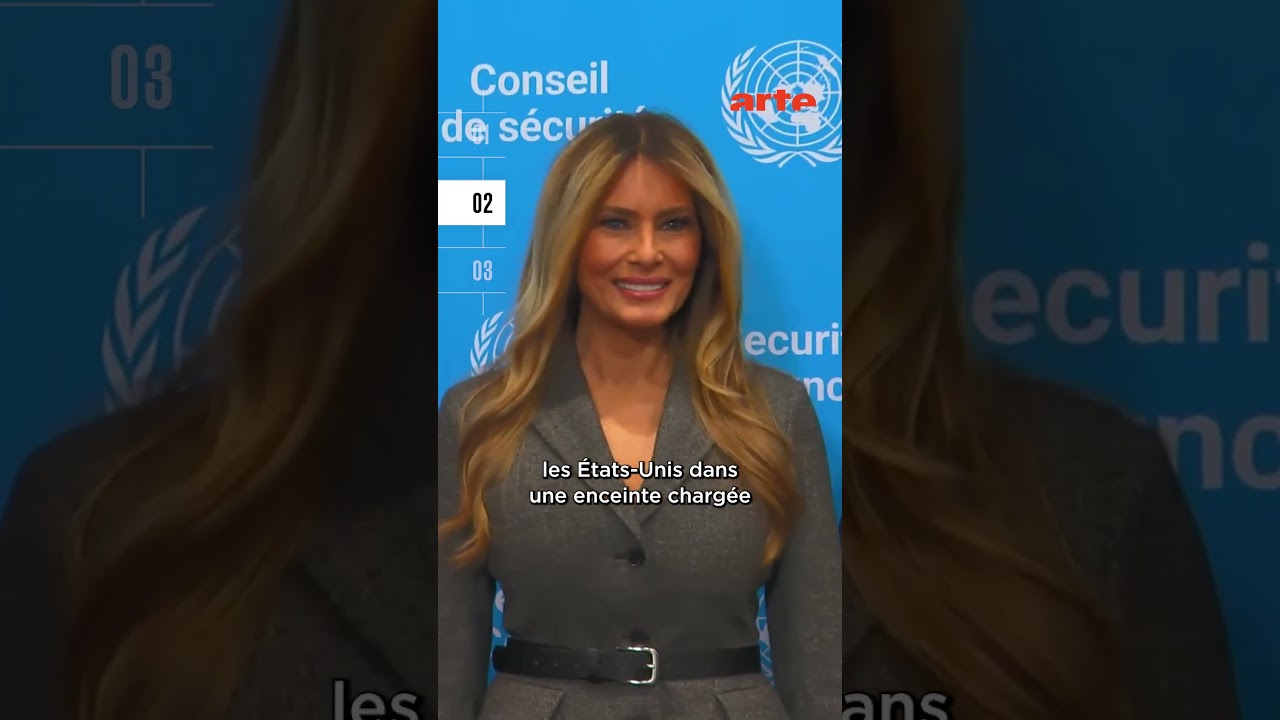 Melania Trump, président surprise du conseil de sécurité de l'ONU - ARTE