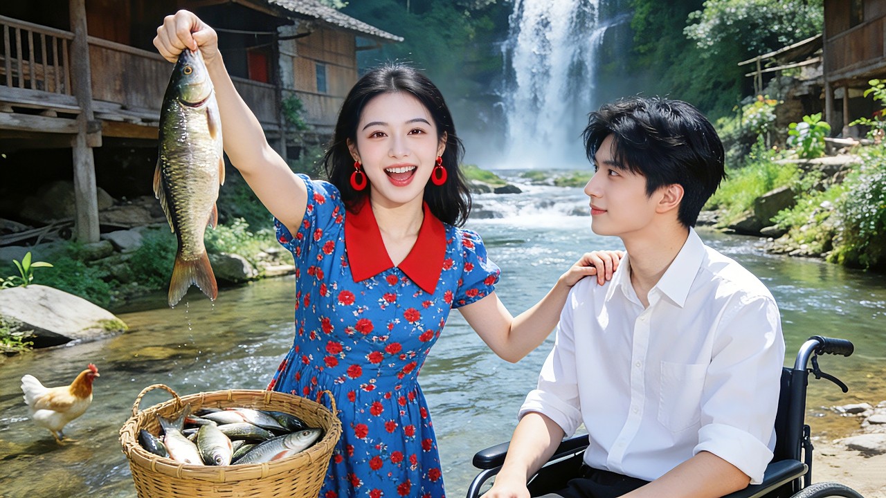 Forcée d'épouser l'officier infirme, elle voit sa fortune et le séduit.