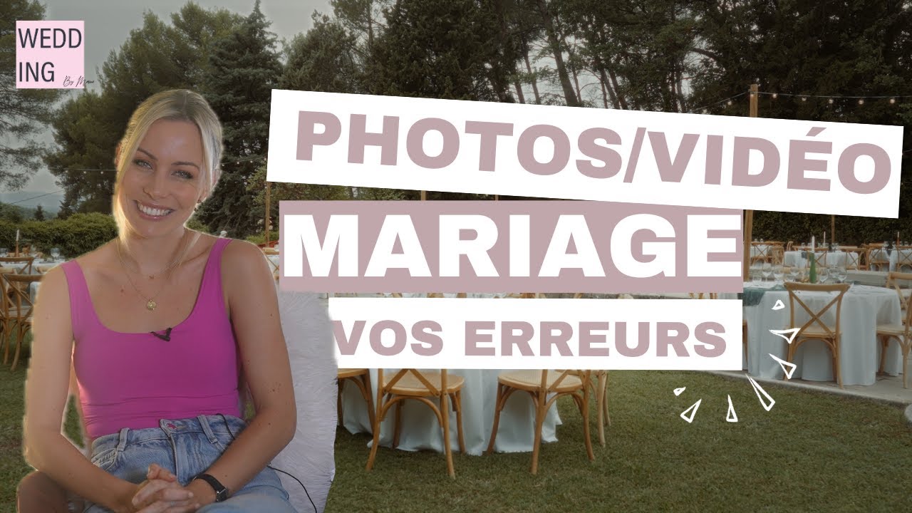 Vous n'aurez pas de belles photos mariage sans suivre ces conseils 🥺