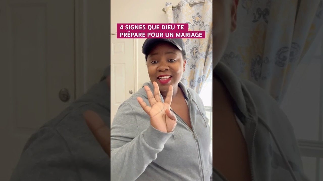 4 SIGNES QUE DIEU TE PRÉPARE POUR UN MARIAGE #fiançailles #mariage #signes