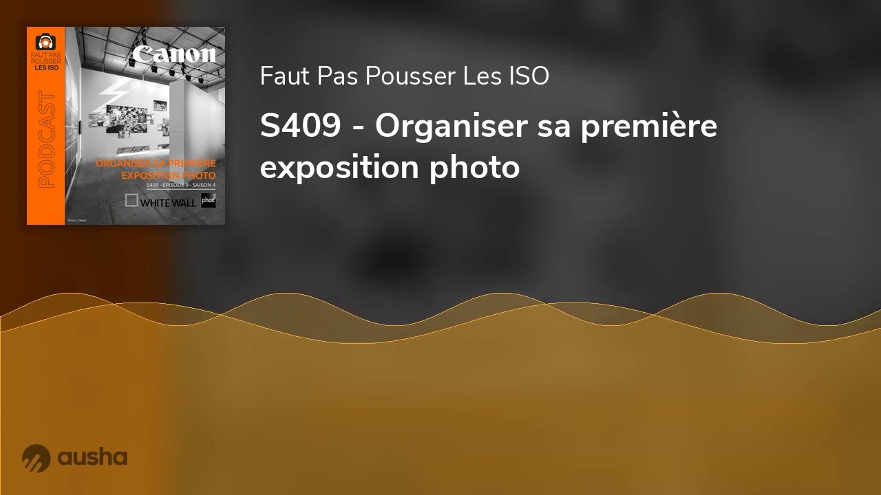 S409 - Organiser sa première exposition photo