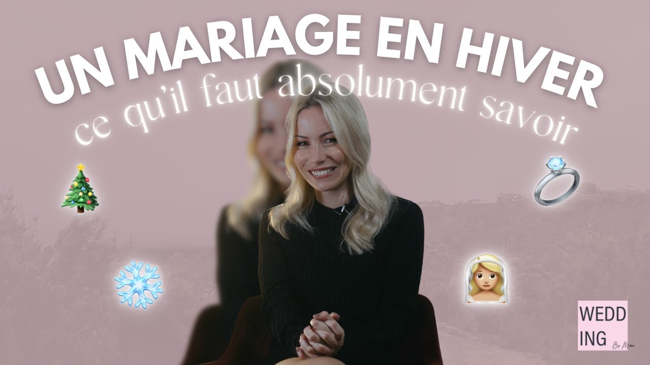 Mariage en hiver : à quoi faut-il absolument penser ? ❄️