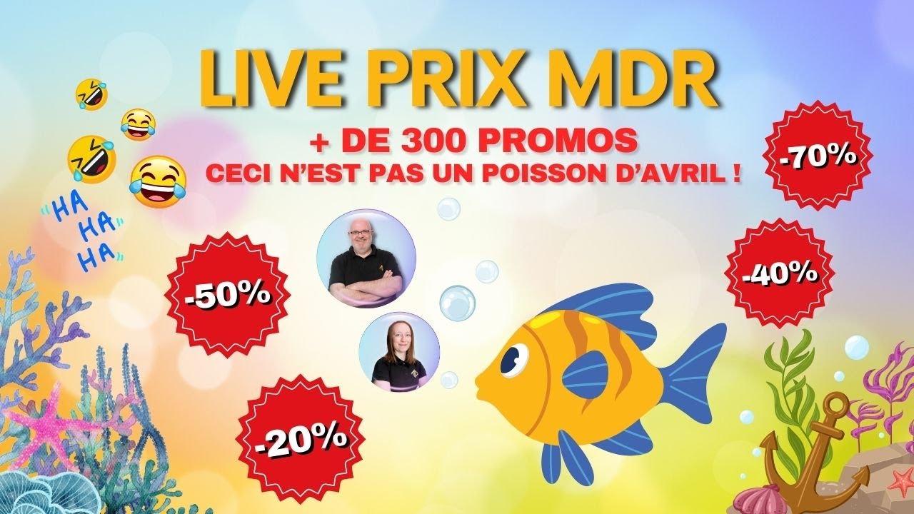 🎉 LES«  PRIX MDR » COMMENCENT MAINTENANT - Live de Clarysse & Max ! 😉