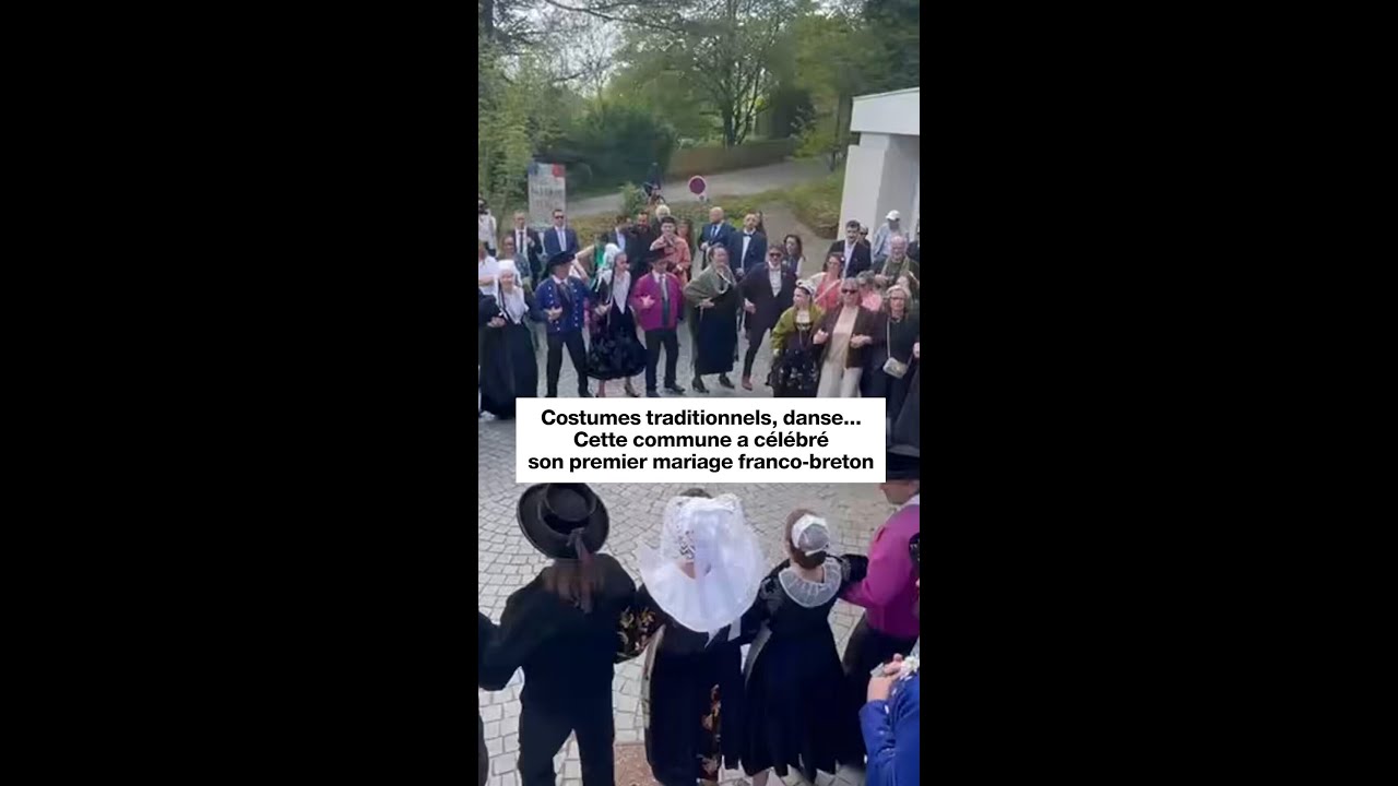 Un mariage franco-breton célébré