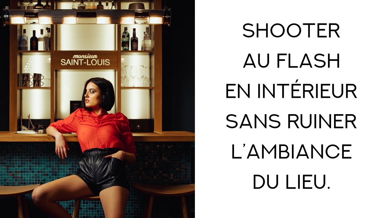 Comment garder l'ambiance d'un lieu en shootant au flash ?