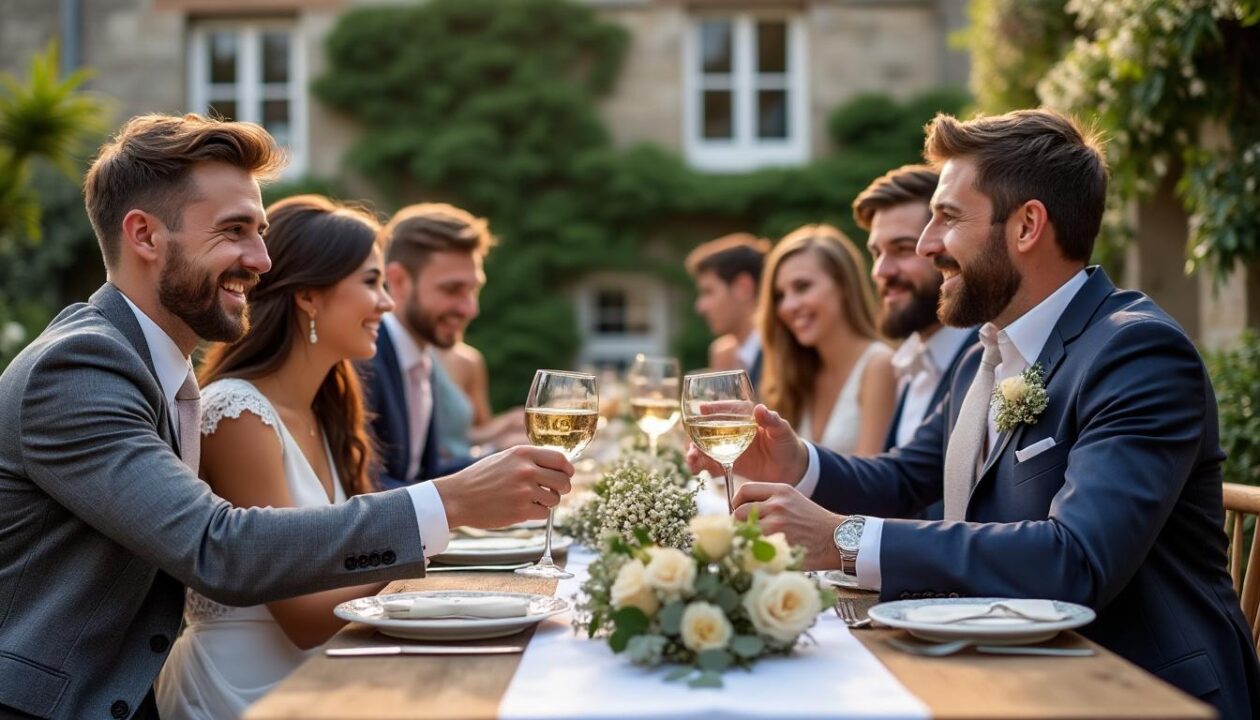 découvrez des mariages uniques à lannion alliant élégance et originalité avec des barbes stylées et des nez rouges pour créer des souvenirs mémorables.