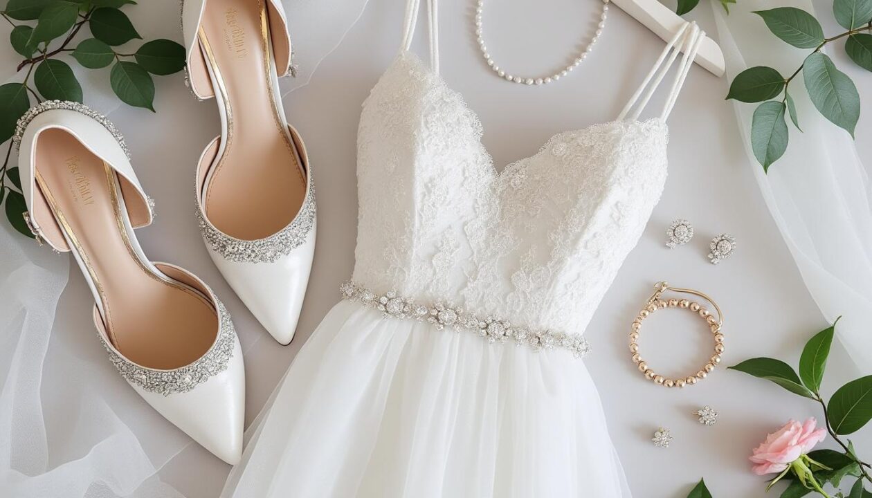 découvrez les 4 éléments indispensables que doit porter la mariée le jour de son mariage pour un look parfait et une journée inoubliable.