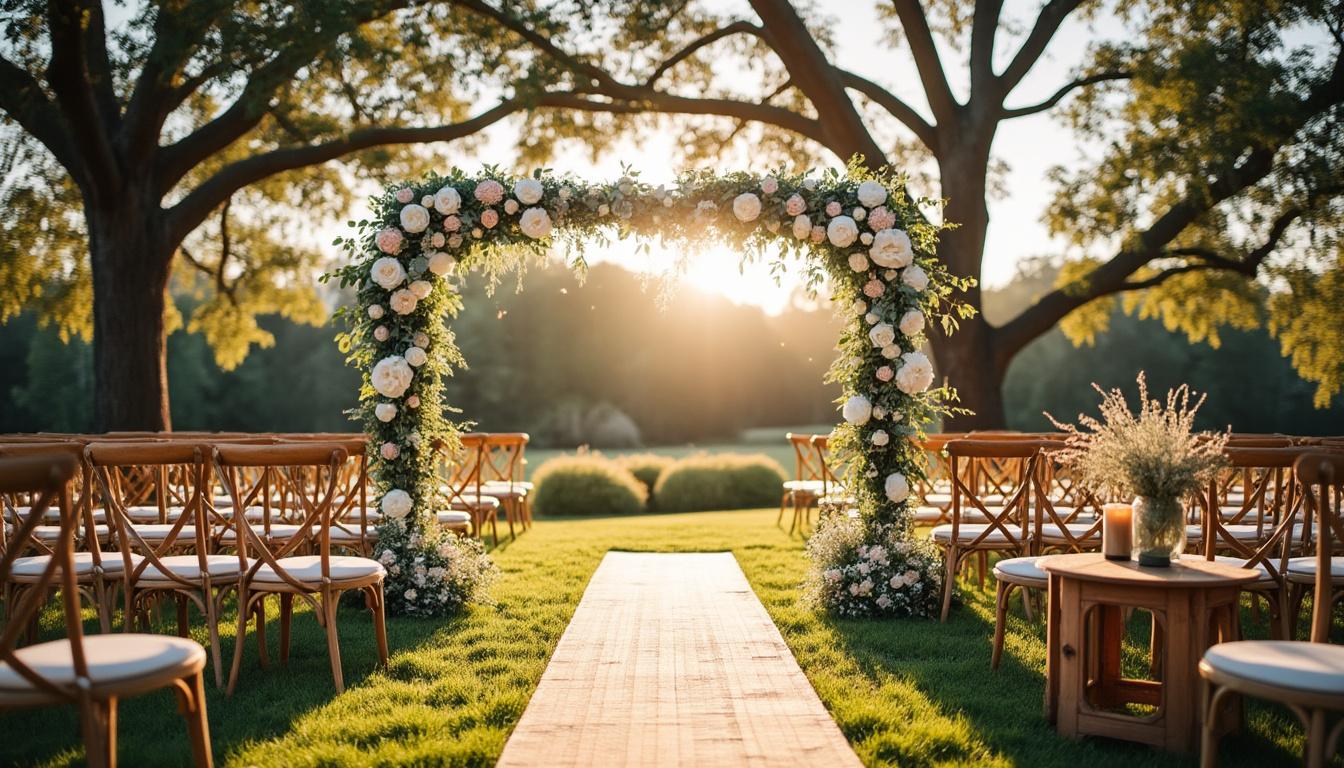 découvrez les indispensables pour réussir un mariage en extérieur : conseils, équipements et idées pour une cérémonie inoubliable en plein air.