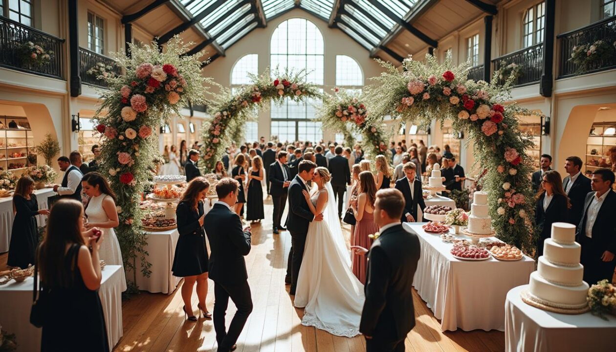 découvrez le salon du mariage de flers avec plus de vingt exposants spécialisés en fleurs, photographie et gastronomie pour préparer votre journée parfaite.