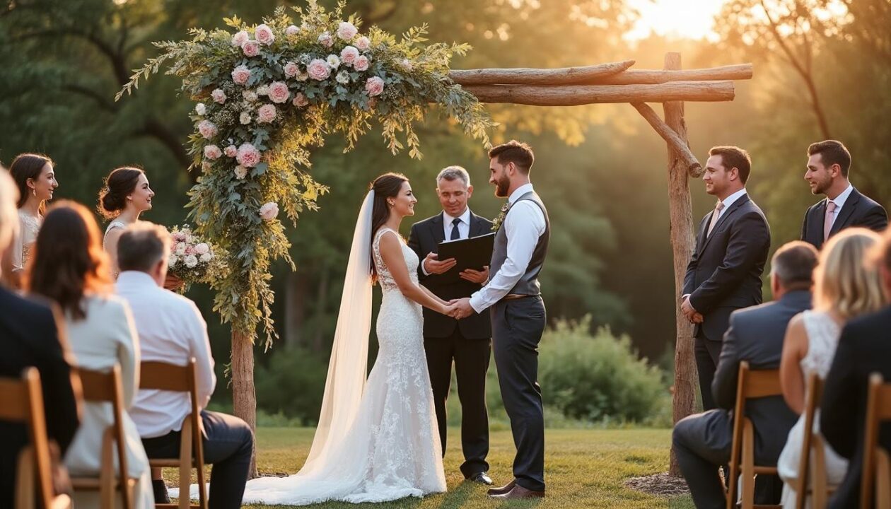 découvrez nos conseils pour organiser une cérémonie laïque émouvante et inoubliable, alliant émotions, personnalisations et moments mémorables pour célébrer votre union.