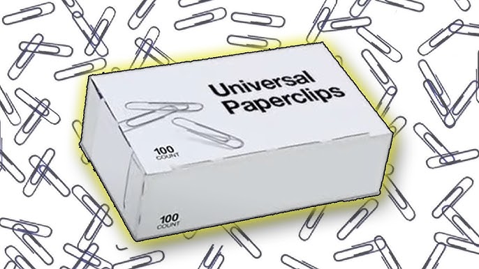 Universal paperclips